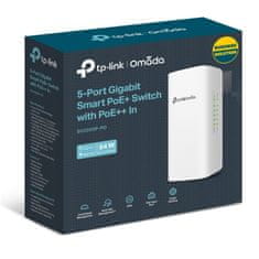 TP-Link SG2005P-PD 5-Port Gigabit 4xPoE+ 64W zunanje PoE mrežno stikalo-switch