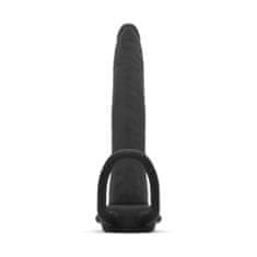 Easytoys Dildo z obročki za penis Easytoys Men Only, črn