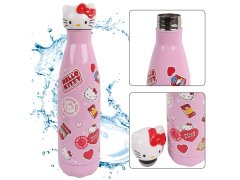 HELLO KITTY Hello Kitty jeklena steklenica, roza steklenica, termos 500ml 