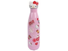 HELLO KITTY Hello Kitty jeklena steklenica, roza steklenica, termos 500ml 