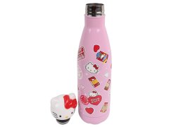 HELLO KITTY Hello Kitty jeklena steklenica, roza steklenica, termos 500ml 