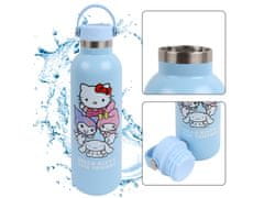 HELLO KITTY Hello Kitty And Friends jeklena steklenica z vijačnim pokrovom, termalna steklenica, termos 700ml