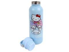 HELLO KITTY Hello Kitty And Friends jeklena steklenica z vijačnim pokrovom, termalna steklenica, termos 700ml