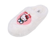 HELLO KITTY Hello Kitty Beli ženski copati/domovi copati, topli, mehki, nedrseči 36-37 EU