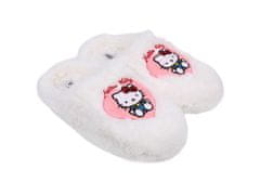 HELLO KITTY Hello Kitty Beli ženski copati/domovi copati, topli, mehki, nedrseči 36-37 EU