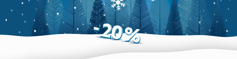 Izbrani artikli 20 % ceneje s promo kodo 20ZPKSI