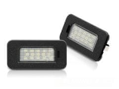 Mstyling LED osvetlitev registrske tablice z ohišjem VW GOLF III VARIANT / VENTO / OCTAVIA I LED