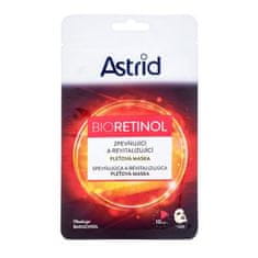 Astrid Bioretinol Tissue Mask učvrstitvena in revitalizacijska maska za obraz 1 kos za ženske