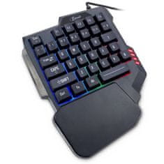 Inter-tech KB-3035 RGB gaming žična tipkovnica