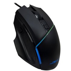 Inter-tech Nitrox GT-100 RGB optična žična USB črna gaming miška