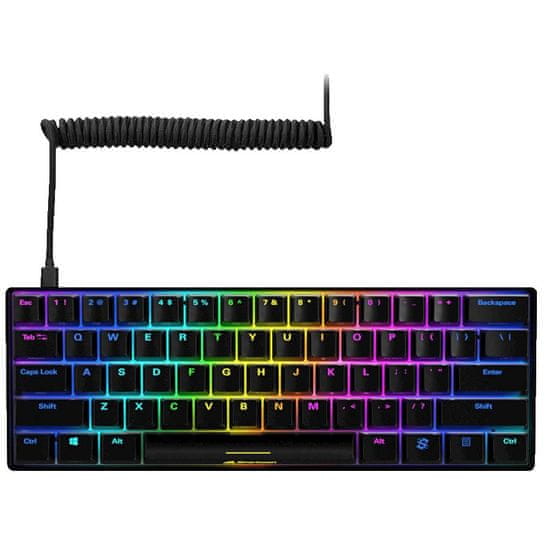 Sharkoon SKILLER SGK50 S4 (Red) žična RGB mehanična slo tisk tipkovnica