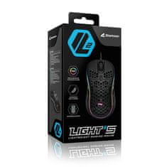 Sharkoon LIGHT² S USB optična gaming črna miška