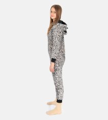 LEAFLETIC Otroški pajac s kapuco – leopard, 100