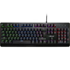 Inter-tech Nitrox NK-2000ME žična RGB mehanična SLO tisk gaming tipkovnica