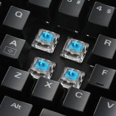 Sharkoon SKILLER MECH SGK3 mehanična Kailh Blue RGB slo tisk tipkovnica