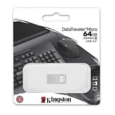 Kingston DataTraveler Micro 64GB USB 3.2 Gen 1 (DTMC3G2/64GB) USB ključ