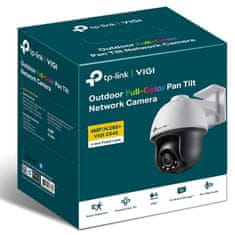 TP-Link VIGI C540 4mm dnevna/nočna 4MP LAN Pan/Tilt QHD bela/črna zunanja nadzorna kamera