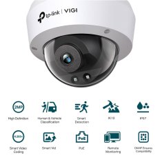 TP-Link VIGI C220I 2,8mm IR dnevna/nočna 2MP LAN PoE FHD zunanja nadzorna kamera