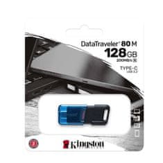 Kingston DataTraveler 80 M 128GB USB 3.2 Gen 1 tip-C (DT80M/128GB) USB ključ