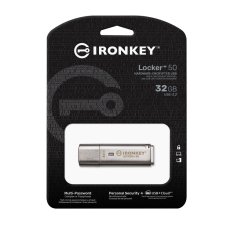 Kingston IronKey Locker+ 50 32GB USB 3.2 Gen 1 XTS-AES (IKLP50/32GB) USB ključ