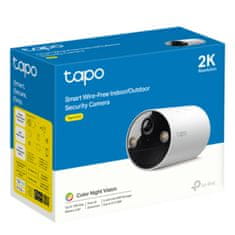 TP-Link Tapo C410 dnevna/nočna 2K 3MP Wi-Fi Full-Color brez kablov nadzorna kamera