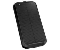 Platinet Solar Powerbank brezžični polnilec, 10.000 mAh, 1xUSB-C, LED luč (PMPB10SPW15)