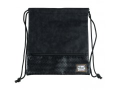 Hash HASH Luxury Black Angel Leatherette Back Pouch/Back Bag, HS-341, 507020050