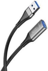 XO USB 3.0 podaljšek NB220, črn 2m