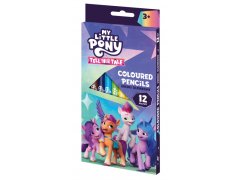 Astra "My Little Pony" trikotni barvni svinčniki, 12 barv, 312024052