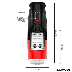 JamyJob MASTURBATOR Jamyjob 10 Suction & Thrust Modes