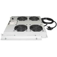 Intellinet 19'' 4 ventilatorji termostat stropna siva hladilna enota