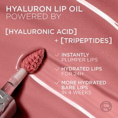 Loreal Paris Vlažilni sijaj za ustnice Plump Ambition (Hyaluron Lip Oil) 5 ml (Odtenek 201 Milky Nu)