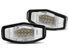 Mstyling LED osvetlitev registrske tablice z ohišjem Honda Civic / City / Legend / Accord