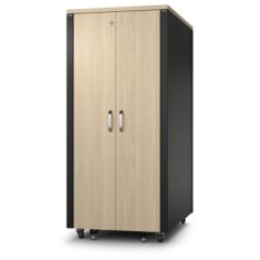 APC NetShelter zvočno izolirana AR4032IA 32U 1675x750x1130mm javor server samostoječa omara