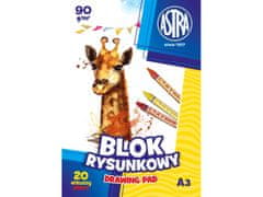 Astra ASTRA Sketchbook / skicirka A3, 20 listov 90g/m2, 106119002