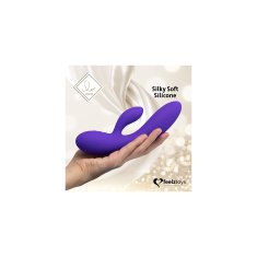 Feelztoys Rabbit vibrator FeelzToys - Lea, vijoličen (bleščeč)