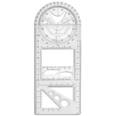 Sofistar Matematično večnamensko geometrijsko ravnilo