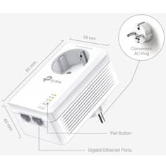 TP-Link TL-PA7027P KIT AV1000 powerline starter kit adapter