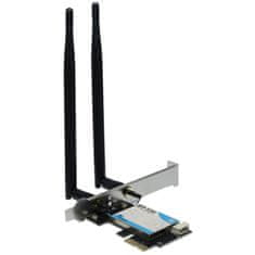 Inter-tech EP-134 1800Mbps WiFi6 / BT5.2 PCI express adapter mrežna kartica