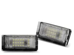 Mstyling LED osvetlitev registrske tablice z ohišjem BMW 3 E46 Limo Touring, BMW 5 E39 Touring