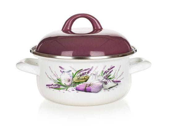 Banquet Ponev LAVENDER 22cm 2,9l s pokrovom