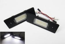 Mstyling LED osvetlitev registrske tablice z ohišjem Alfa Romeo 156 159 166 147 GT Brera