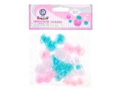 Astra CREATIVO Silone POMPOM kroglice PASTEL DREAM, 30 kosov, 335122008