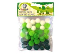 Astra CREATIVO Plišaste kroglice POMPOM FOREST GROWTH, 20 mm, 335121019