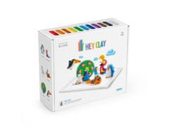 KIDS LICENSING HEY CLAY Kreativni set za modeliranje - Ptice (18 kosov)