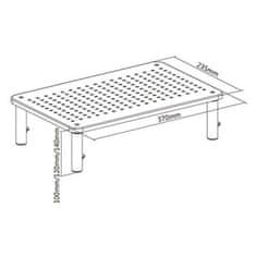 Gembird MS-TABLE-01 nastavljivo stojalo za monitor