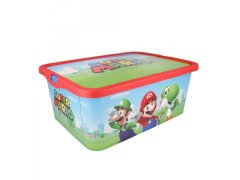 Stor Plastična škatla za shranjevanje SUPER MARIO 13L, 09595