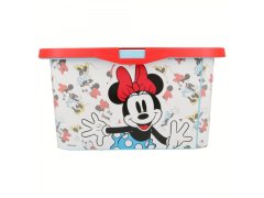 Stor Plastična škatla za shranjevanje MINNIE MOUSE 13L, 02805