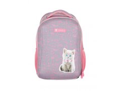 Astra ASTRABAG Anatomska šolska torba / nahrbtnik PINK KITTY, AS2, 501022003