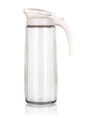 Banquet Stekleni vrč STRIPE 1500ml, plastični pokrov